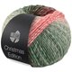Lana Grossa CHRISTMAS EDITION BIG | 201-blackberry/dark red/red/light red/ecru/white green/dark green/black green striped