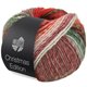 Lana Grossa CHRISTMAS EDITION BIG | 202-gray red/red/ecru/black red/White red/orange/dark green/white green/dark gray/dark red striped