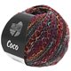 Lana Grossa COCO | 12-bordeaux/turquoise/camel/purple