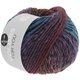 Lana Grossa COLORS FOR YOU | 137-antique violet/dark gray/orange/dark red/petrol blue/dark petrol/light petrol/lilac/antique pink