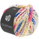 Lana Grossa COLORTWIST | 03-white/pink/yellow/gray purple/blue