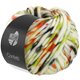 Lana Grossa CONFETTI Print | 202-white/orange/raspberry/gray/steel blue/olive/rust brown/dark brown/black