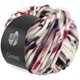 Lana Grossa CONFETTI Print | 205-white/fuchsia/dark violet/rosewood/red/Violet purple/mocha/black/gray/anthracite