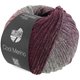 Lana Grossa COOL MERINO Dégradé | 305-blackberry/gray red/gray