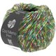Lana Grossa COOL MERINO Print | 103-blackberry/dark green/yellow green/gray green
