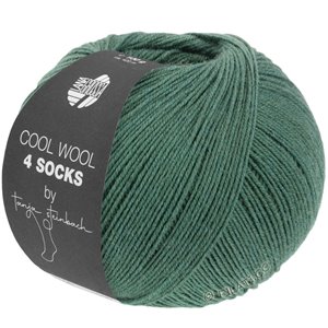Lana Grossa COOL WOOL 4 SOCKS UNI | 7702-gray green
