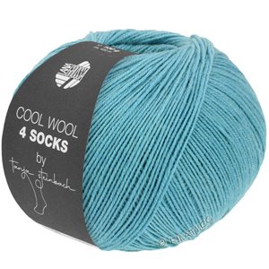 Lana Grossa COOL WOOL 4 SOCKS UNI | 7703-turquoise
