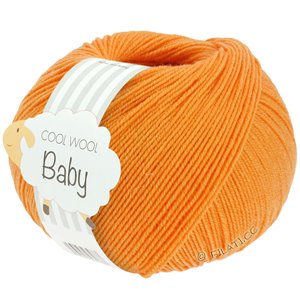 Lana Grossa COOL WOOL Baby Uni/Print 50g | 294-orange