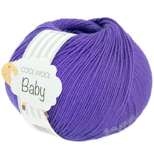 Lana Grossa COOL WOOL Baby Uni/Print 50g | 317-purple