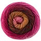 Lana Grossa COOL WOOL Big Color | 4049-nougat/chocolate brown/red violet/cyclamen/fuchsia/pink/camel