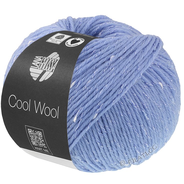 Lana Grossa COOL WOOL Big Dots | 101-light blue