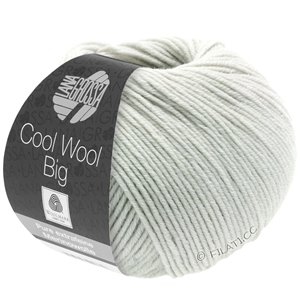 Lana Grossa COOL WOOL Big  Uni/Melange | 1002-white gray