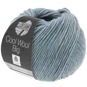 Lana Grossa COOL WOOL Big  Uni/Melange | 7354-gray blue mottled