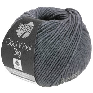Lana Grossa COOL WOOL Big  Uni/Melange | 0981-steel gray