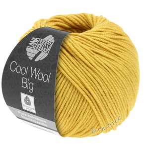 Lana Grossa COOL WOOL Big  Uni/Melange | 0986-saffron yellow