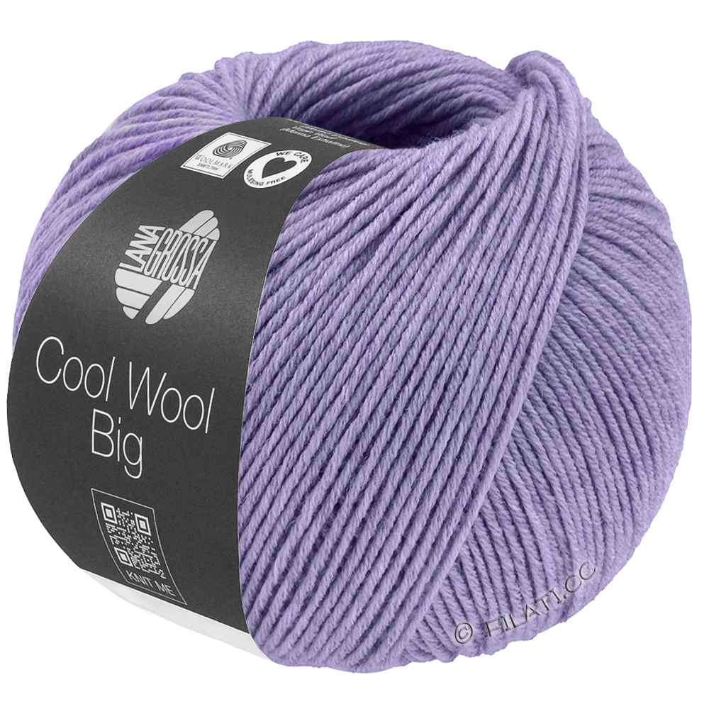 Lana Grossa COOL WOOL Big Mélange (We Care) | 1698-purple mottled