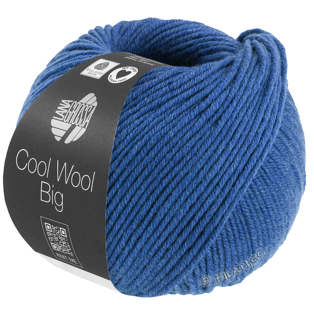 Lana Grossa COOL WOOL Big Mélange (We Care) | 1703-blue mottled