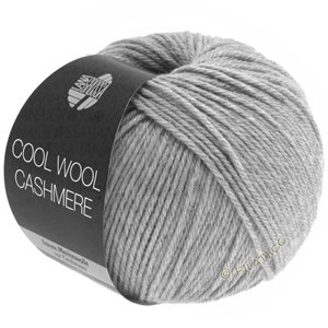 Lana Grossa COOL WOOL Cashmere | 13-light gray mottled