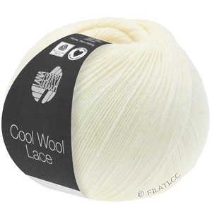 Lana Grossa COOL WOOL Lace | 14-raw white
