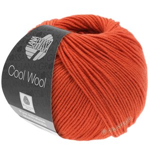 Lana Grossa COOL WOOL   Uni/Melange/Neon | 2066-orange red