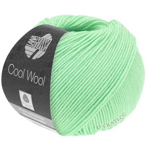 Lana Grossa COOL WOOL   Uni/Melange/Neon | 2087-white green