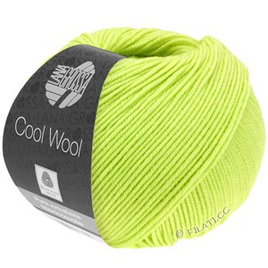 Lana Grossa COOL WOOL   Uni/Melange/Neon | 2089-yellow green