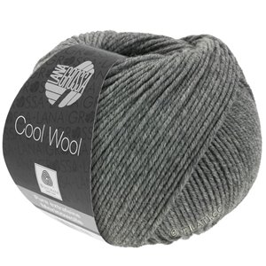 Lana Grossa COOL WOOL   Uni/Melange/Neon | 0412-dark gray mottled