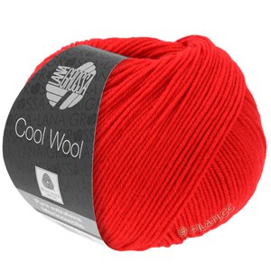Lana Grossa COOL WOOL   Uni/Melange/Neon | 0417-luminous red
