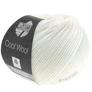Lana Grossa COOL WOOL   Uni/Melange/Neon | 0431-white