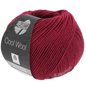 Lana Grossa COOL WOOL   Uni/Melange/Neon | 0468-wine red