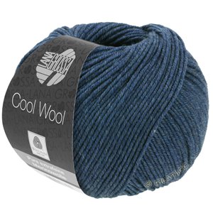 Lana Grossa COOL WOOL   Uni/Melange/Neon | 0490-dark blue