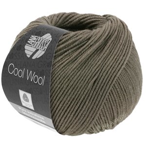 Lana Grossa COOL WOOL   Uni/Melange/Neon | 0558-gray brown