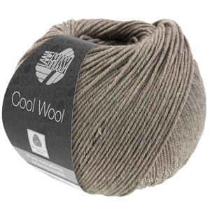 Lana Grossa COOL WOOL   Uni/Melange/Neon | 7115-gray brown mottled