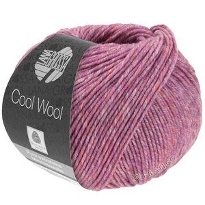 Lana Grossa COOL WOOL   Uni/Melange/Neon | 7130-antique pink mottled