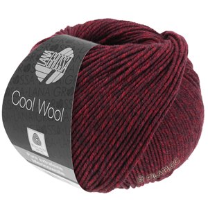 Lana Grossa COOL WOOL   Uni/Melange/Neon | 7152-wine red