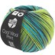 Lana Grossa COOL WOOL Print | 784-yellow green/turquoise/gray green/petrol
