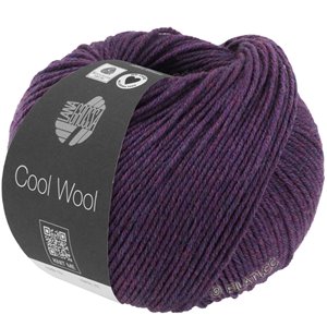 Lana Grossa COOL WOOL Mélange (We Care) | 1403-dark violet mottled