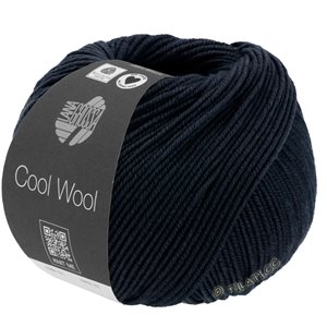 Lana Grossa COOL WOOL Mélange (We Care) | 1430-black blue mottled