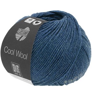 Lana Grossa COOL WOOL Mélange (We Care) | 1490-dark blue mottled