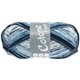 Lana Grossa COTONE FINE Print | 807-white/light gray/mouse gray/dark gray/black