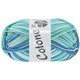 Lana Grossa COTONE Print/Spray/Mouliné | 312-ice blue/light turquoise/blue