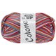 Lana Grossa COTONE Print/Spray/Mouliné | 355-tomato red/blue/beige/camel/light blue/lilac
