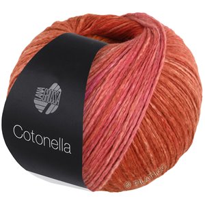 Lana Grossa COTONELLA | 04-wine red/orange/red/fiery red/terracotta/brick red/pink/purple