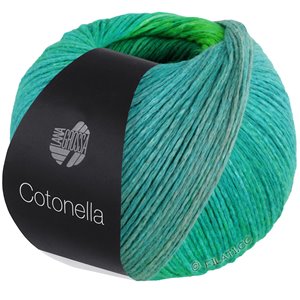 Lana Grossa COTONELLA | 09-turquoise/mint gray/may green/curry/ochre/grass green/turquoise green/light green