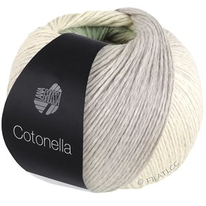 Lana Grossa COTONELLA | 10-gray beige/mint turquoise/natural/mouse gray/stone gray