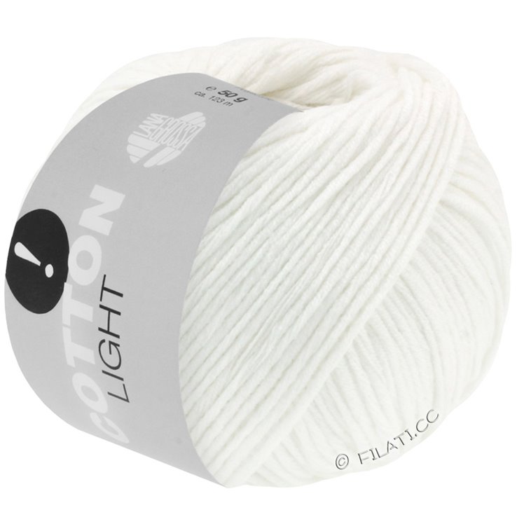Lana Grossa COTTON LIGHT | 01-white