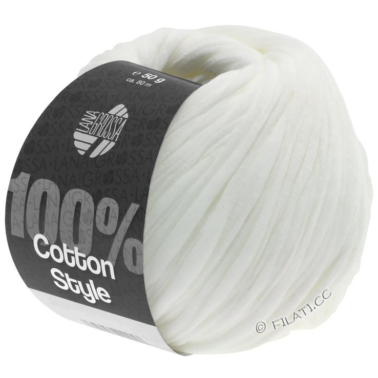 Lana Grossa COTTON STYLE | 01-white