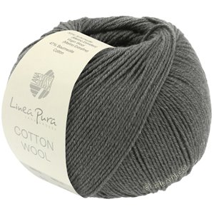 Lana Grossa COTTON WOOL (Linea Pura) | 07-dark gray