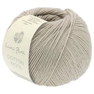 Lana Grossa COTTON WOOL (Linea Pura) | 08-gray beige