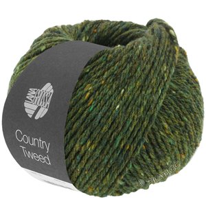 Lana Grossa COUNTRY TWEED | 07-dark green mottled
